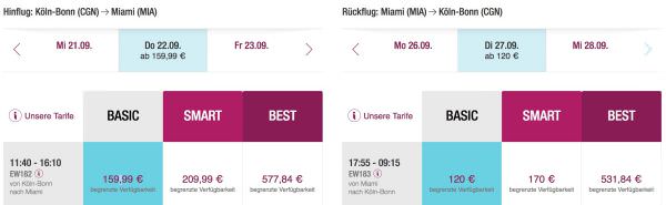 Eurowings Miami