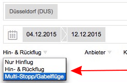 gabelflug